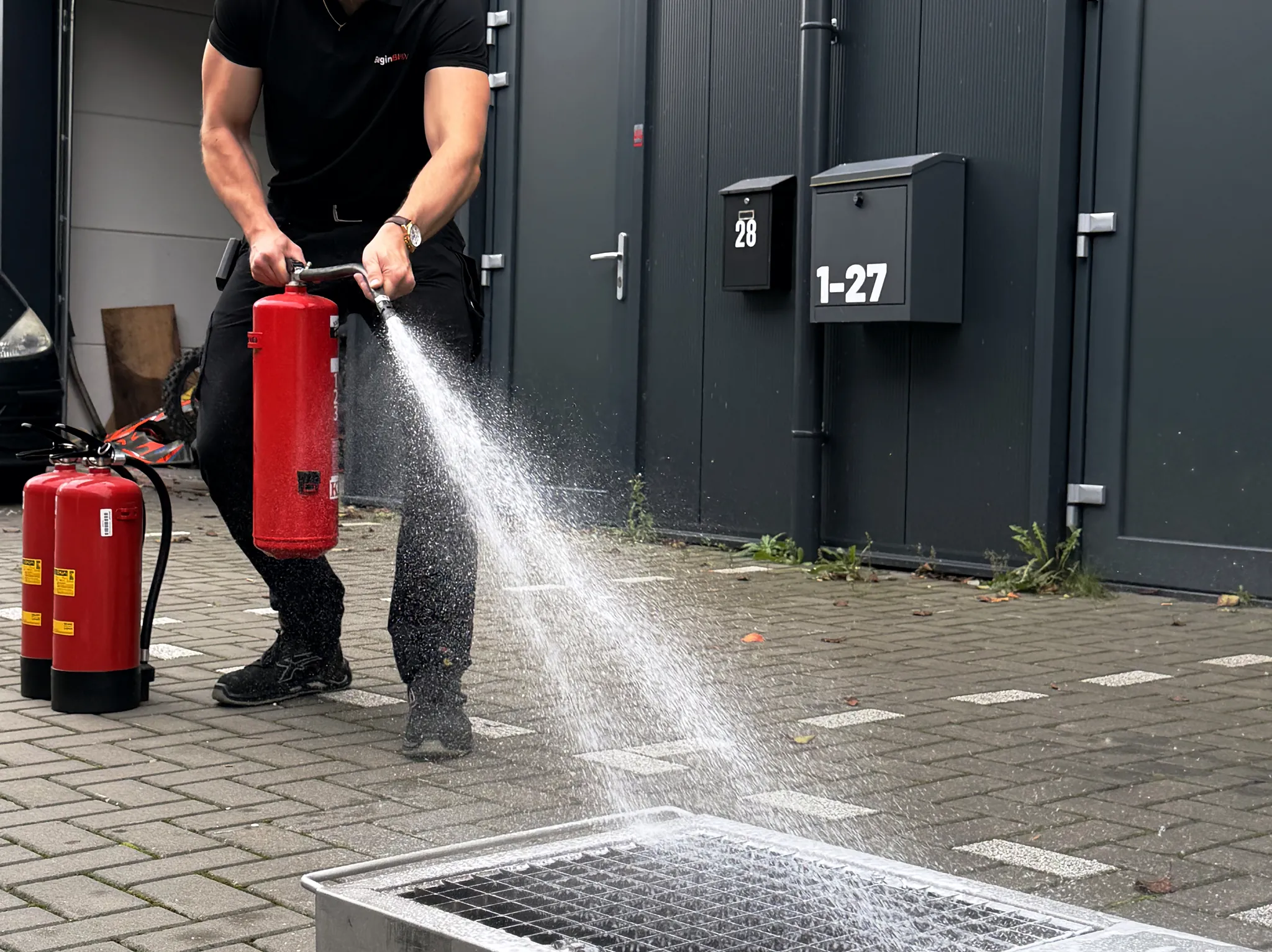 Ontruimingsoefening in de praktijk